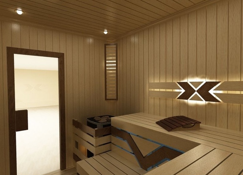 Варианты отделки парной: отделка деревом